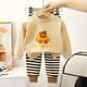 thumbnail image 1 of Cowsor 2PC Set for Children Boy Girl Match Kawaii Thermal 2 Piece Tops Tshirts Lingeries Pants Loungewear 2PC Sets Child, 1 of 3