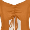 thumbnail image 4 of Palace Dresses for Women Long Sleeve Ruffle Hem Elegant Color Block Fashion Halloween Party Dress, 4 of 9