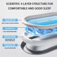 thumbnail image 7 of Pet Ice Summer Cool Refreshing Oval Bed for Cats and Dogs - Indoor Outdoor Use TPR Material Noise-Free Cushion Durable Pet Bed for, 7 of 7