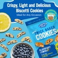 thumbnail image 5 of Cooper Street Twice Baked Italian Biscotti Cookies - Lemon Blueberry - Peanut, Dairy & Soy Free, Kosher Coffee Cookies -  1.25 Lb Resealable Bag, 5 of 8