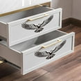 thumbnail image 5 of Flying Eagles Stencil with Brush 11.7x8.3Inch Eagle with Spreading Wings Painting Stencil Reusable Animal Themes Decoration Template for Painting on Wood Wall Floor Furniture Colorful, 5 of 7