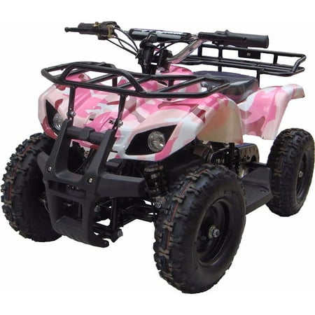 Sonora 24V 350W Electric Quad Battery-Powered MINI ATV, Pink