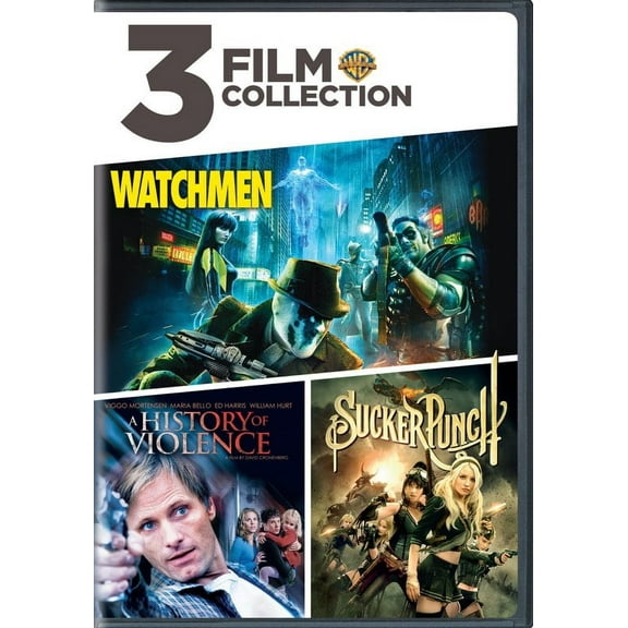 3FF: Watchman/AHistoryofViolence/SuckerPunch (DVD Set) [DVD]