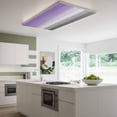 thumbnail image 3 of Purple Gray Magnetic Fluorescent Light Covers for Ceiling Lights 2x4Ft,Vintage Rustic Abstract Striped Wooden Grain Office Classroom Kitchen Drop Ceiling Light Covers Filters Shade Panel 4Packs, 3 of 9