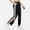 Black, variant on 2025 Women's Tear Away Warm Womens Casual Leggings Pants Up Pants Active Workout Business Casual Pants for Size Stretch Tapered Sweatpants Black Large