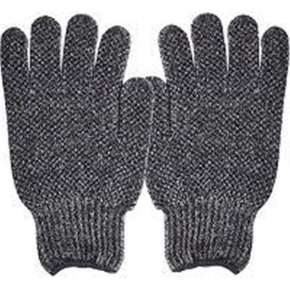 Earth Therapeutics 2138170 0.125 oz Charcoal Exfoliating Gloves