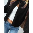 thumbnail image 3 of Women's Comfortable Solid Round Neck Loose Drop Shoulder Cardigan Sweater Top, Autumn Fashion Casual Outfit Fall, 3 of 11