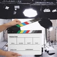 thumbnail image 2 of Film Cut Prop, Director Scene Clapperboard Easy Operation Light Weight  For Decor For Advertisement For Background, 2 of 8