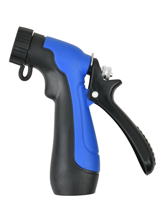 Auto Drive Plastic Car Wash Water Hose Nozzle Rear Trigger Universal Connection Heavy Duty TPU