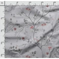 thumbnail image 2 of Soimoi Floral Printed, Polyester Fleece, Fabric by The Yard Sewing DIY Stretch Fabric 56 Inches Wide, WarmFabric for Hats, Coats, Gloves, Blankets,, 2 of 5