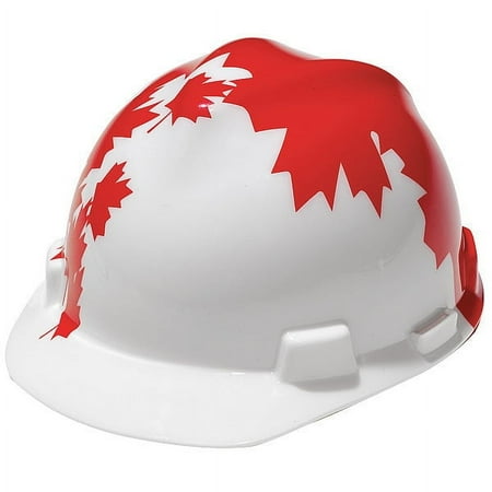 Msa Safety Hard Hat,Type 1, Class C,Ratchet,White 10050613