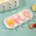 thumbnail image 3 of Premium Homemade Ice Pop Maker and Ice Cream Molds, Food Grade Silicone Trays for DIY Summer Frozen Treats, Easy Release Design with Reusable Sticks #0883 Yellow, 3 of 9