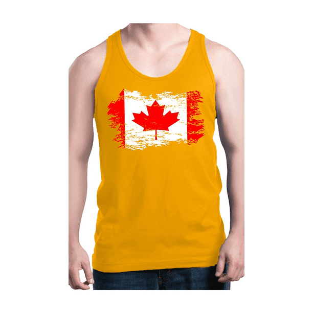 Mom's Favorite Mens Canada Flag Tank Top