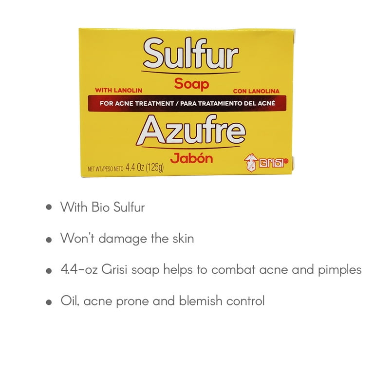 Grisi sulfur best sale soap