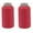 Red, variant on Ngheia 2-Pack Glow in the Dark Embroidery Thread - Fluorescent Sewing Thread for Night Diy, Crafts, Music Festivals, White