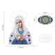 thumbnail image 2 of Pintura de diamantes DIY Virgen María Dibujo de diamantes católico Religiones Punto de cruz Blanco azul, 2 of 7