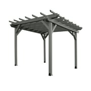 Highwood Bodhi 12' x 12' Pergola - Outdoor, Eco-friendly, Synthetic Wood