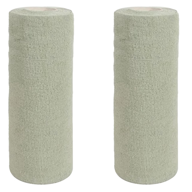 40X Reusable Cleaning Wipe Household Microfiber Towel Rolls Dish Rags Wash Paper Towel Replacement Green
