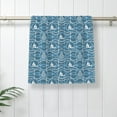thumbnail image 5 of Pofeuu Nautical Print Hand Towel 27.5" x 16" Soft Absorbent Towel for Bathroom SPA Gym Hotel, 5 of 6