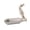 C, variant on GFYSHIP G310 GS R Motorcycle Exhaust Pipe Muffler with Link Pipe for BMW G310GS G310R 2017 2018 2019 G 310 GS R