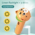 thumbnail image 1 of BKER Slide Projector Flashlight Projection Lamp Toy Slideshow Flashlight Lamp Education Learning Small Night Light Bedtime Early Education Toys, 1 of 6