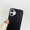 thumbnail image 2 of ML Luxury Skin Texture Pattern Silicone phone case for iphone 16 15 14 13 12 11 pro max plus Solid Color Shockproof Bumper cover, 2 of 7