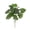 English Ivy, variant on 1-Pack 12" Artificial Multi-Color Caladium Bush, 7-Branch Faux Greenery Foliage for Vase Home Decor