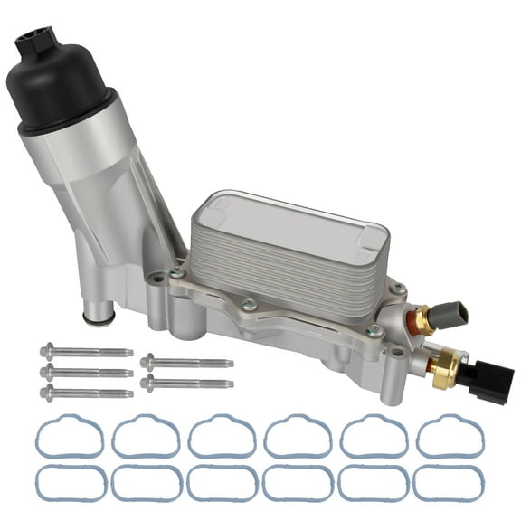 Aluminum Oil Cooler & Oil Filter Housing Adapter for Chrysler Dodge Jeep 3.6L