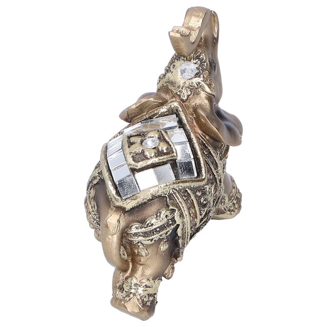 Decoración De Elefante Feng Shui, Adorno De Animales De Resina, Artesanía, Estatua De Elefante Chino De La Suerte Para Decoración De Jardín, Escritorio,