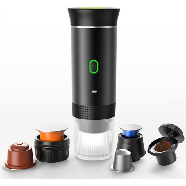 Coffee Machine, Portable Coffee Maker for Travel, Cordless Electric Portable Espresso Coffee Maker for Car and Home,