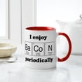 thumbnail image 4 of CafePress - I Enjoy Bacon Periodically - 11 oz Ceramic Mug - Novelty Coffee Tea Cup, 4 of 4