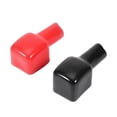 thumbnail image 4 of Noref Battery Terminal Caps Cover, Car Battery Terminal Caps,2Pcs Plastic Car Positive Pole Battery Terminal Insulating Caps Protection Covers Black and Red, 4 of 8