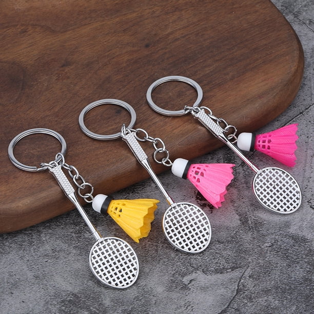 Porte-clés Raquette De Badminton – Accessoire Sympa Et Stylé Pour Les Fans De Sport, Au Quotidien Ou En Cadeau