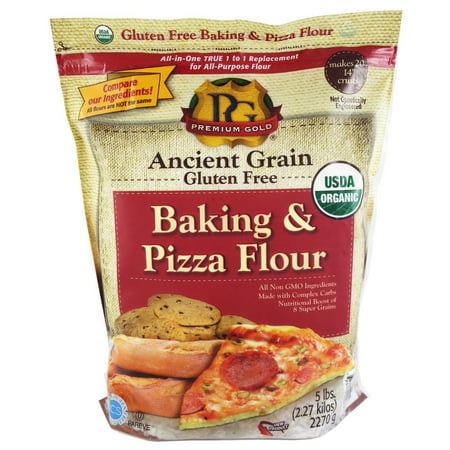 Premium Gold Baking & Pizza Flour (5 lbs.) (Best Flour To Make Pizza Dough)