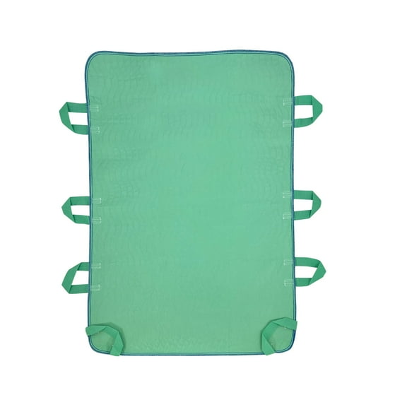 AMiNA Washable Underpads with Handles - Washable underPads with Handles for Easy Transfer - Incontinence Adults,Kids, Elderly, and Pets - Waterproof Bed Pads (52 inch w/ Handles)