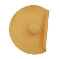 thumbnail image 2 of xiaxaixu Chapeau de Paille à Large Bord pour Femmes Protection UV Roll Up, 2 of 8