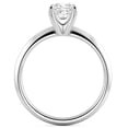 thumbnail image 3 of Silvago Jewel 1.3 Ct Princess Cut Diamond Rings - 14K White Gold Plated Rings - Classic Wedding Women's Rings - Engagement Silver Rings for Women's Jewellery - Silver Diamond Special Occasion Rings, 3 of 3