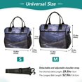 thumbnail image 4 of FORMRS Insulated Lunch Bag Unisex Large Capacity with Shoulder Strap, Moonlight Mountain, 4 of 6