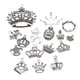 thumbnail image 3 of 17 piezas colgantes con corona DIY joyería cadena collar Hugo Mini colgante de corona, 3 of 10