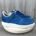 thumbnail image 3 of Ni&ke Mens Air Force 1 Low Star Blue Croc Fish Scales Sz 8 Sneakers Classic Koi, 3 of 6