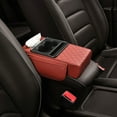 thumbnail image 4 of Ovzne Car Armrest Box Pad - Multifunctional Three-In-One Elbow Pad With Tissue Box Holder Storage Bag, Universal Fit For Various Car Models, 4 of 4