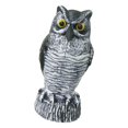 thumbnail image 3 of Bird Scarecrow Fake Owl Decoy Sculpture Fake Bird Owl Scarecrow Decoy Realistic Style B, 3 of 9
