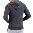 thumbnail image 3 of Sudadera Deportiva para Hombre Everlast con Capucha y Cierre Talla Extra Grande Gris, 3 of 4