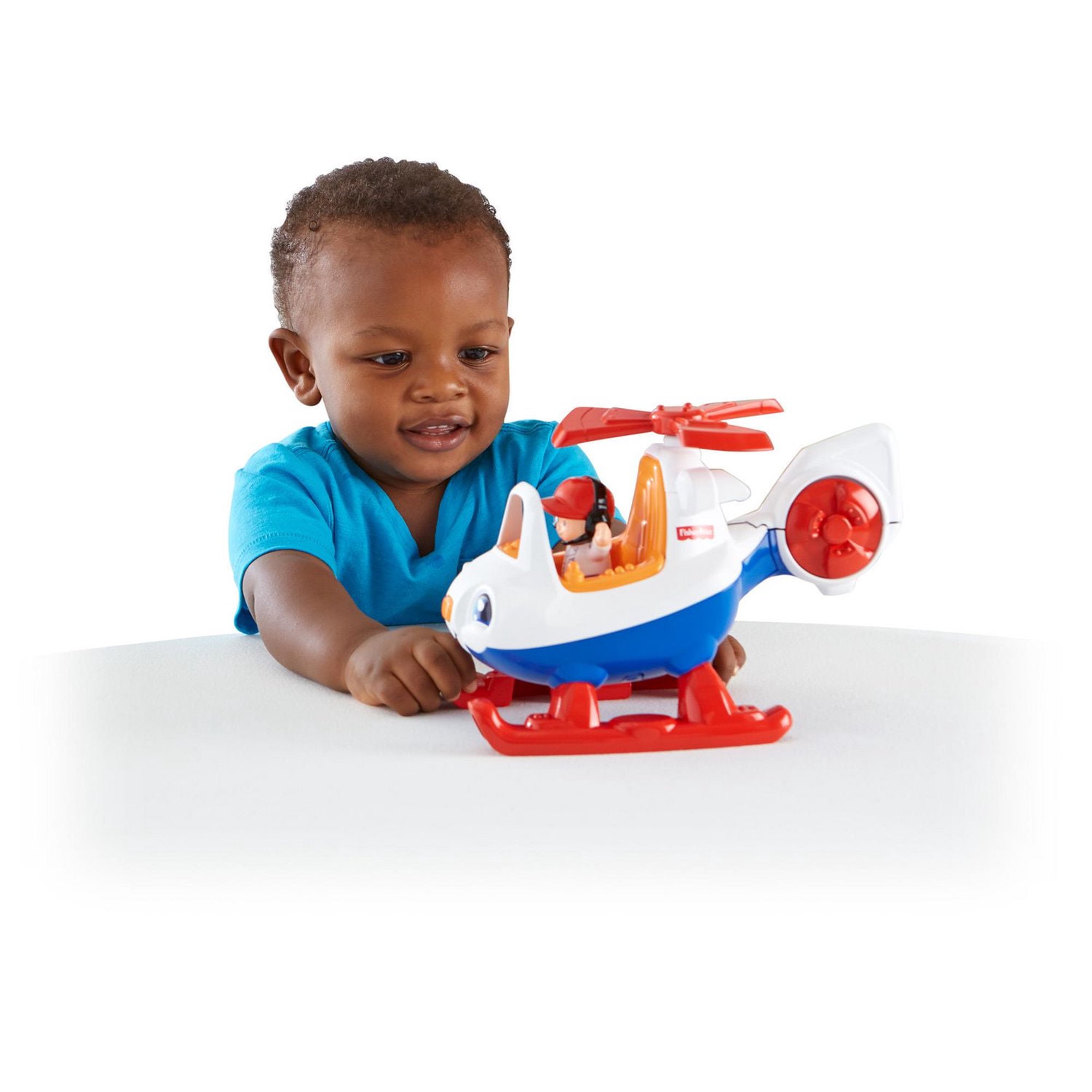 Fisher-Price Little People Toy Helicopter English Edition