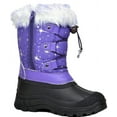 thumbnail image 7 of BURUDANI Kids Boys Girls Warm Snow Boots Insulated Waterproof Winter Ski Boots KSNOW PURPLE Size 11, 7 of 7