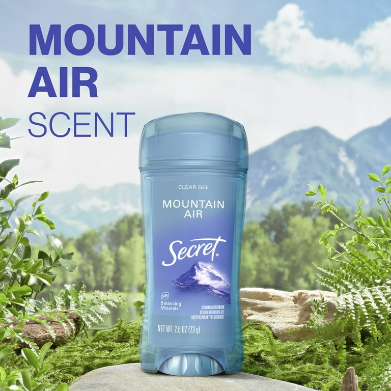 Secret Clear Gel Antiperspirant Deodorant for Women Mountain Air