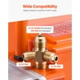 thumbnail image 4 of VEVOR Vacuum Pump 9 CFM HVAC 2 Stage Rotary Vane Vacuum Pump Oil Included, 4 of 9