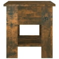 thumbnail image 3 of vidaXL Table Basse Chêne Fumé 40x40x42 cm Bois Manufacturé, 3 of 4