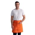 thumbnail image 1 of Delantal Chef Works Unisex Media Bistro Mandarina Talla Única, 1 of 5
