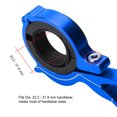thumbnail image 4 of BOROCO Bicicleta Ciclismo Manillar Extensor Soporte De Extensión Montaje para Lámpara GPS/Unidades/velocímetro Faro Teléfono/cámaras(Tubo de Carbono de 10CM Azul), 4 of 5
